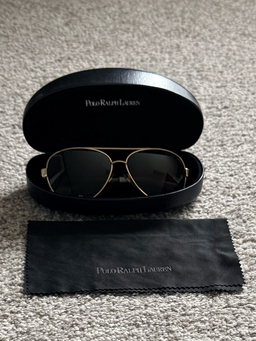 Ralph by Ralph Lauren Women’s Aviator Sunglasses with Case